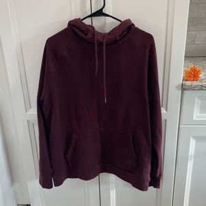 Express maroon sweatshirt